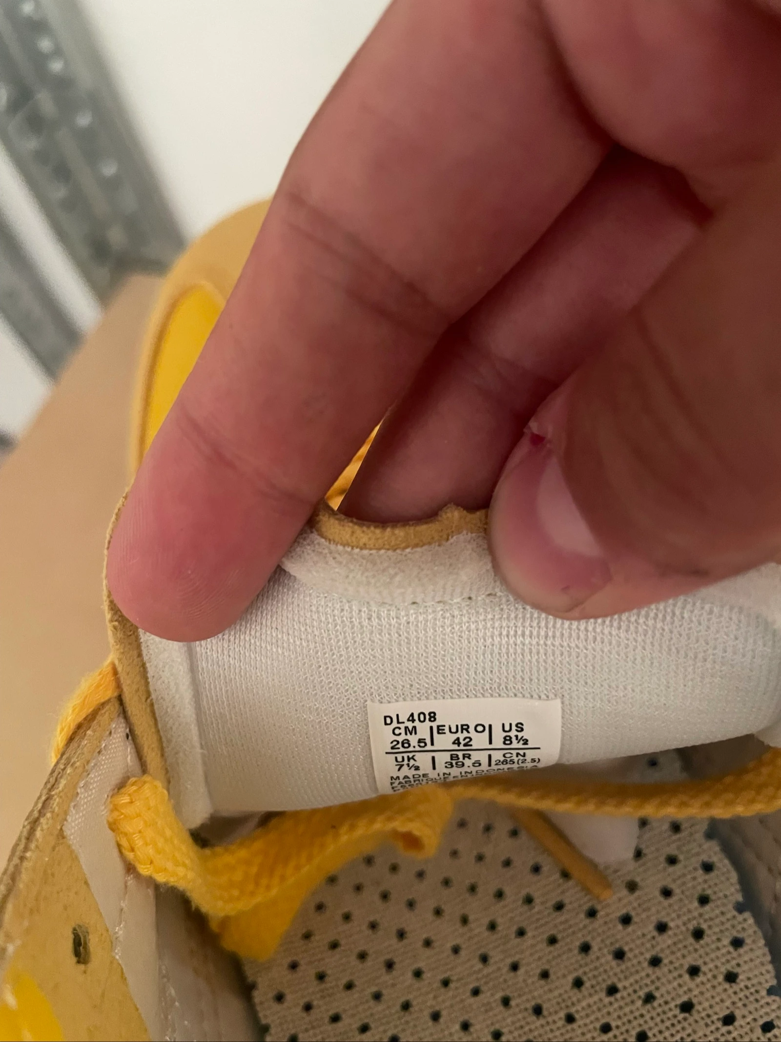 Onitsuka Tiger gele en zwarte schoenen maat 42 – photo 7